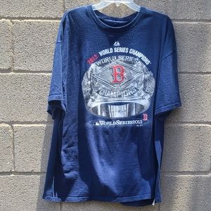 Boston Red Sox 2013 World Series Champion's tshirt